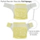 thumbnail image 3 of Pack de 3 pañales reutilizables para recién nacido, color blanco, 3 of 3