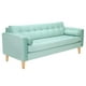thumbnail image 2 of Sofa Retro 3cg Felpa 05 Verde Agua, 2 of 6