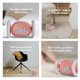 thumbnail image 4 of Reloj despertador CLOCKY Extra Loud para personas que duermen mucho, color rosa, 4 of 7