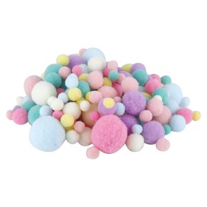 Bothyi - 240 Pompones Suaves Para Manualidades, Actividades Escolares, Fiestas, Etc.