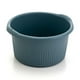 thumbnail image 1 of Lavabo de plástico para pies, cubo para lavar y masajear pies, resistente, para remojar, desintoxicar y cuidar las uñas - Azul [versión gruesa], 1 of 5