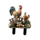 thumbnail image 4 of Novedad gallina y polluelos 2d estaca de jardín estaca ornamento acrílico cama de flores decorativa decorativa de patio creativo decoración del jardín, 4 of 5