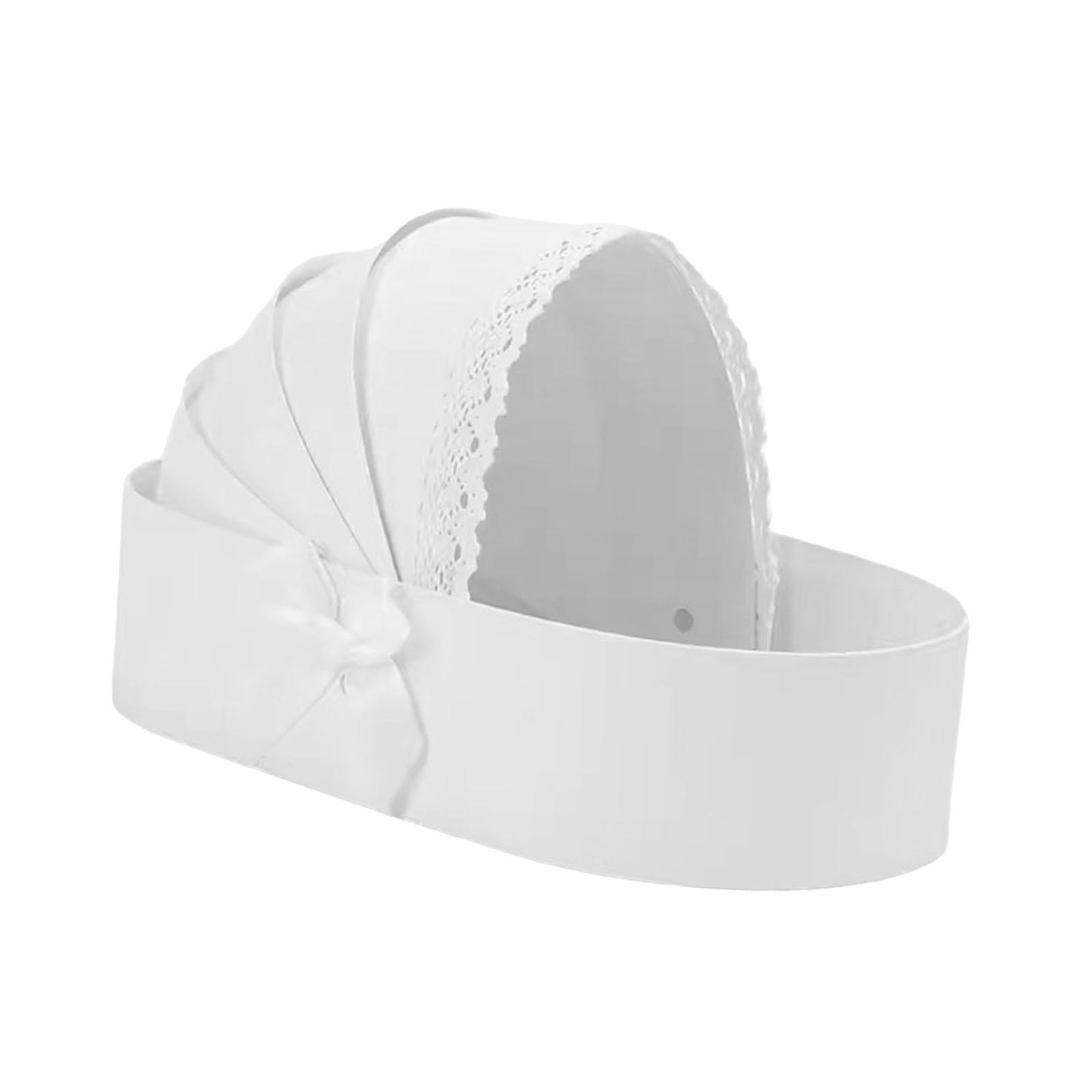 Magideal - Box Cunstle Floral Basking Caja De Embalaje De Flores Para Flor Arrilos De Flores Dulces Caja De Cartón , Blanco