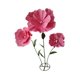 thumbnail image 3 of Flores Gigantes Para Decoración De Bodas Con Base De Pie Para Fiestas De Cumplea?os Rosa Roja, 3 of 5