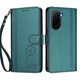 thumbnail image 3 of Funda Cartera Trébol para Xiaomi Poco M7 4G con Ranuras Tarjetas y Carga Inalámbrica Verde oscuro, 3 of 6