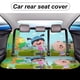 thumbnail image 5 of Pequeña Lola visita la ciudad-theme Car Rear Seat Covers Back Elastic Flexible Car Seat Covers Decorative Fits Most Cars 120x59x76cm, 5 of 6