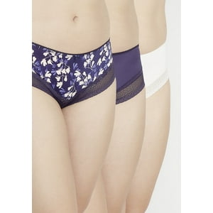 Pack 3X Pantaleta Microfibra P314.024 Azu Talla Xl Kayser