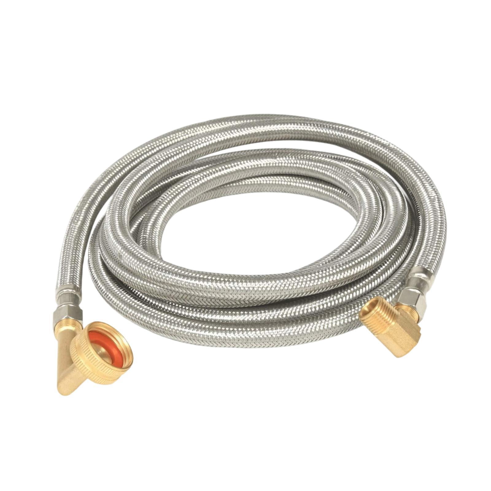 Magideal - Kit De Instalación Para Lavavajillas, Manguera De Repuesto Para Lavavajillas, Fácil Conexión, Alta Confiabilidad, Ángulo Externo De 3/8 De Pulgada Y Á 6 Pies