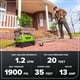 thumbnail image 3 of Hidrolavadora Greenworks GPW1903A 1900 PSI 1.2 GPM 13Amp, 3 of 3