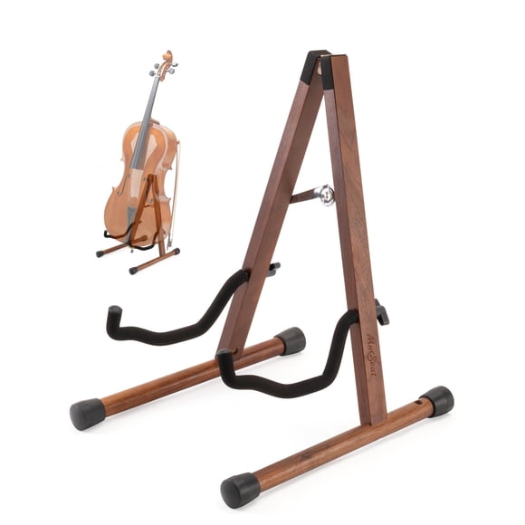 Soporte para violonchelo Musbeat en forma de A con soporte para lazo para todos los tamaños