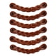thumbnail image 1 of Tiradores de cuero trenzado Brute Strength color cognac, 6 piezas, 1 of 9