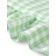 thumbnail image 5 of INSPIRE CHIC Vestido Mini de los Años 60 con Cuadros Vichy, Cuello Peter Pan con Volantes para Mujer, Talla XL, Verde y Blanco, 5 of 6