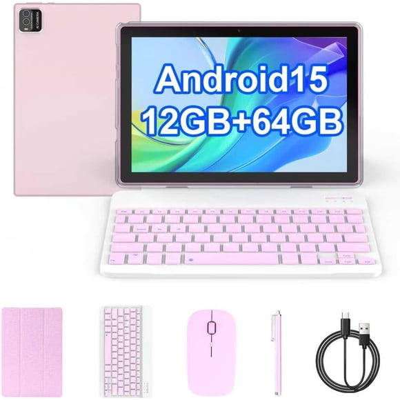 Tablet COOPERS CP20 Android 15 de 10 pulgadas, 12 GB RAM y 64 GB ROM