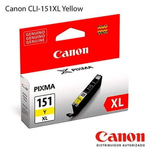 Cartucho De Tinta Canon Cli-151Xl 11 Ml Amarillo