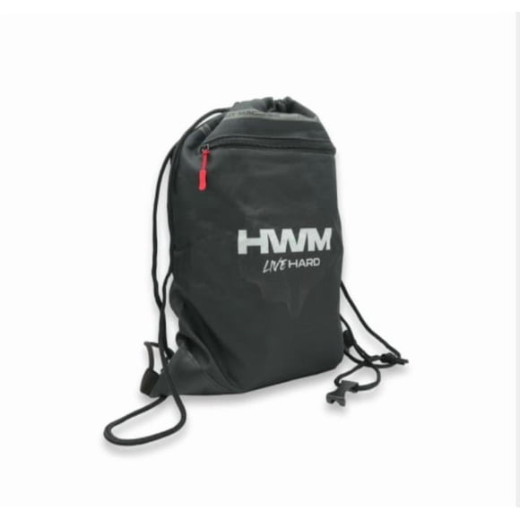 Morral deportivo bolso para deporte fitness CrossFit HWM / Negro