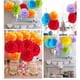 thumbnail image 5 of 18 pompones de papel de seda, bolas de flores de papel arcoíris para decoración de fiestas, bodas, cumpleaños, despedidas de soltera, baby shower, fiestas de Navidad y decoración al aire libre (8, 10,, 5 of 7