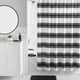 thumbnail image 1 of Set Baño 16 Piezas Mainstays Cortina Rayas Negras Poliéster, 1 of 3