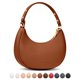 thumbnail image 1 of Bolso Vantamo Crescent de Cuero PU con Protección RFID, 1 of 6