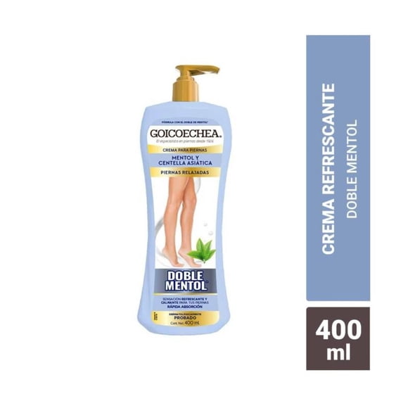 Crema Goicoechea Para Piernas Doble Mentol Efecto Frio