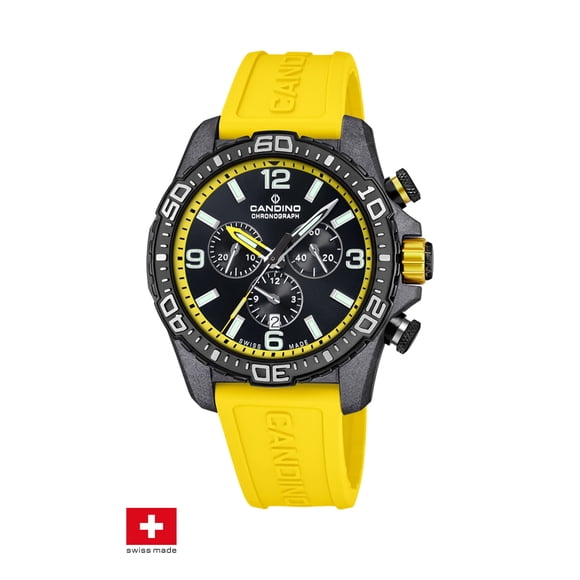Reloj C4779/6 Candino Swiss Negro Hombre Gents Classic