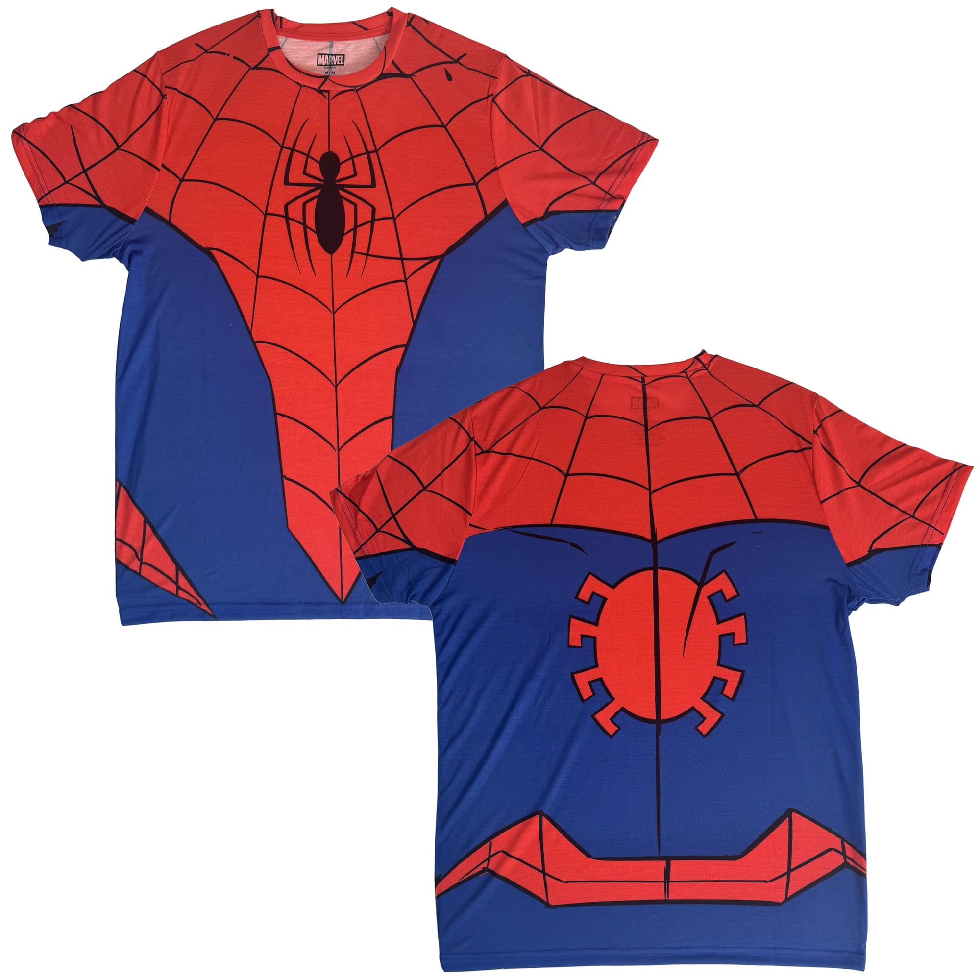 Camiseta Marvel Amazing Spider-man Para Disfraz, Color Rojo, Xxl