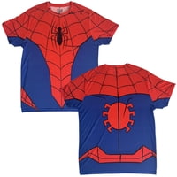 Camiseta Marvel Amazing Spider-Man Para Disfraz, Color Rojo, Xxl