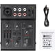thumbnail image 3 of Equipo de grabación mezclador de audio de 5 canales Mezclador de audio compacto de 5 canales Consola de mezcla de sonido Interfaz de audio USB Ecualizador de 2 bandas Efecto de eco incorporado para gr, 3 of 7
