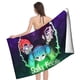 thumbnail image 4 of Sally Face Toalla de playa de secado rápido con diseño temático, regalo para mujeres y niñas, ideal para cumpleaños, fans, amantes de la música, uso en la playa o al aire libre, 78 × 180 cm, 4 of 6