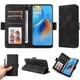 thumbnail image 3 of Carcasa FOXDOCK OPPO A74 4G de cuero PU, diseño acolchado clásico, protección contra caídas y rayones, 3 of 5
