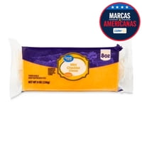 Queso Cheddar Medium Trozo 226 G Great Value