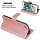 thumbnail image 5 of Funda con Cremallera para iPhone SE 2020/8/7, Carcasa Cartera de Cuero PU con Soporte y Tarjetero, 5 of 6