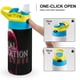 thumbnail image 4 of Destino Final Botella de Agua con Tapa Pop Top de Un Toque, Acero Inoxidable, a Prueba de Fugas, para Deportes, Botella Infantil azul 12 oz, 4 of 6