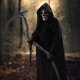 thumbnail image 5 of Accesorio para Halloween Grim Reaper Scythe Spooktacular Creations, 5 of 7