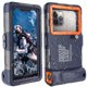 thumbnail image 1 of Funda para teléfono CarGad impermeable 15 m color azul lago, 1 of 7
