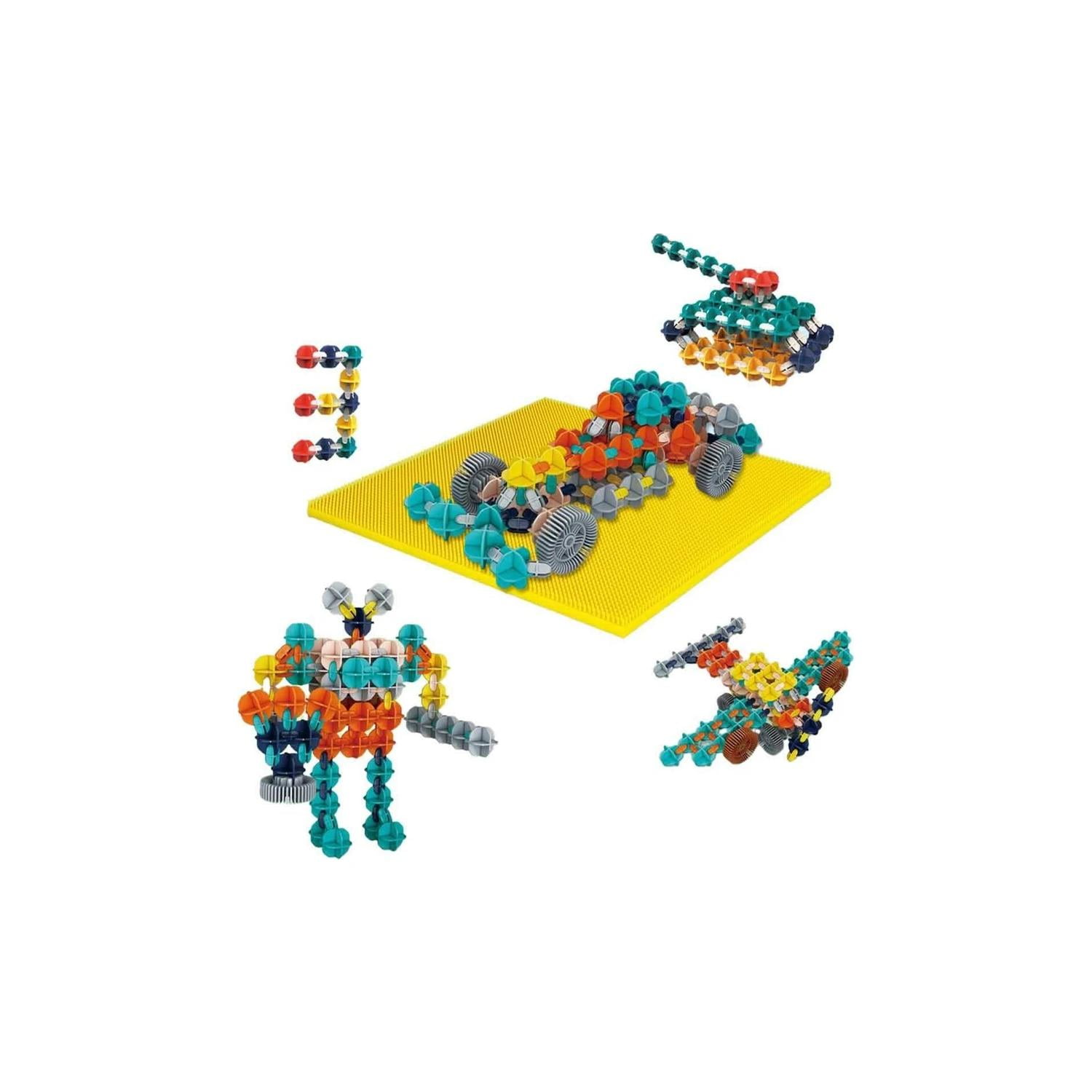 Total Click - Juguete Bloques Armables 161 Piezas Infantil Interactivo