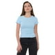 thumbnail image 1 of Polera Mujer Roulet Manga Corta Celeste Corona, 1 of 5