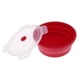thumbnail image 1 of Cuenco Plegable De Silicona Para Acampar, De Calidad Alimentaria Y Sin BPA 1200 Ml Rojo, 1 of 5
