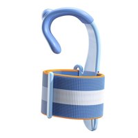 Ioensy - Escritura Corrección De Postura Soporte De Muñeca Suministros Escritura A Mano Muñequera Azul