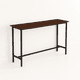 thumbnail image 1 of Mesa de Arrimo o Bar Alta Rustik - Madera Oscura Walnut, 1 of 7