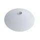 thumbnail image 1 of Base De Taburete De Bar, Base De Silla De Mesa Portátil Para Escritorio, Sillas De Juegos, Mesa De Centro, Color Blanco, 1 of 5