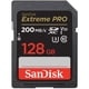 thumbnail image 1 of Tarjeta de memoria SanDisk Extreme PRO 128GB UHS-I U3 SDXC, 1 of 5