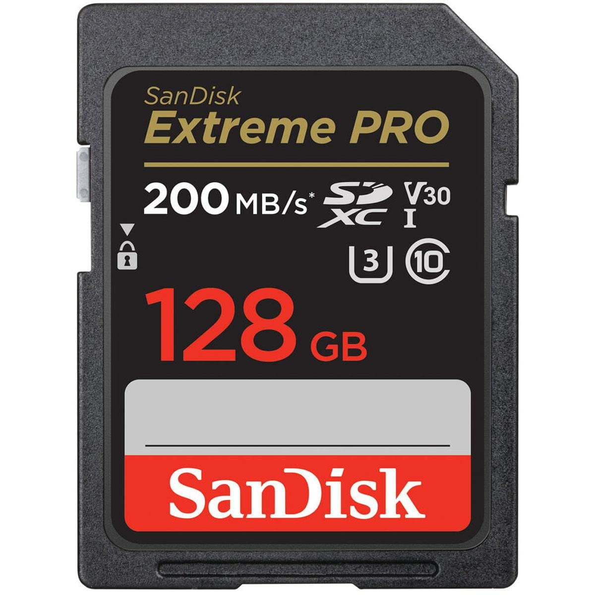 Tarjeta De Memoria Sandisk Extreme Pro 128gb Uhs-i U3 Sdxc
