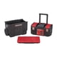 thumbnail image 2 of Caja de herramientas CRAFTSMAN de 48 cm, 3 en 1, enrollable con ruedas, con cierre, roja, 2 of 4