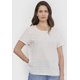 thumbnail image 3 of Blusa Mujer Manga Corta Cuello Redondo Beige Corona, 3 of 5
