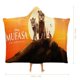 thumbnail image 2 of Mufasa Manta Capa con Capucha Anti-Bolitas, Manta de Lana Ártica Suave, Manta Portátil de Felpa Ligera y Lujosa, Poncho para Siesta en Casa y Oficina, 100*130cm, 2 of 6