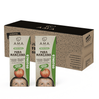 Ama Time - Pack 24 Unid - Jugo Manzana 200 Cc