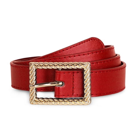 Carven - Cinturón Lara Rojo