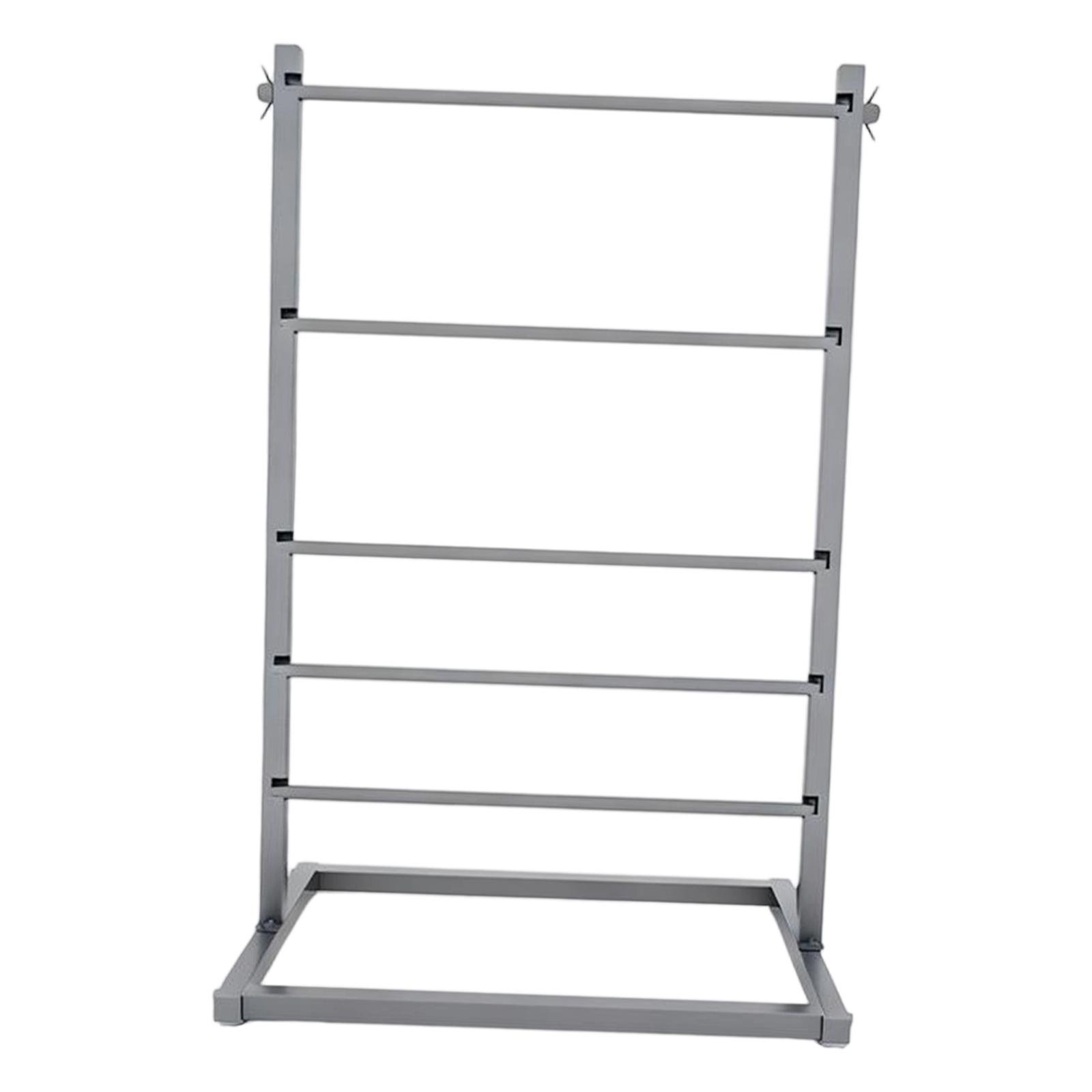 Magideal - Organizador De Cintas Estante Porta Rollos Soporte De Hilos Almacenaje Metálico Multifunción Adecuado Para Floristería Decoración Hogar Espacios Creat Negro