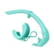 thumbnail image 5 of Snorkel De Buceo Tubo De Buceo Forma De J Snorkel Mojado Flexible Plegable Para Adultos Verde, 5 of 5