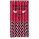thumbnail image 1 of Cortina de ducha con diseño de los Chicago Bulls, juego de cortinas de baño con ganchos, tamaño 36 x 72 pulgadas, 1 of 3